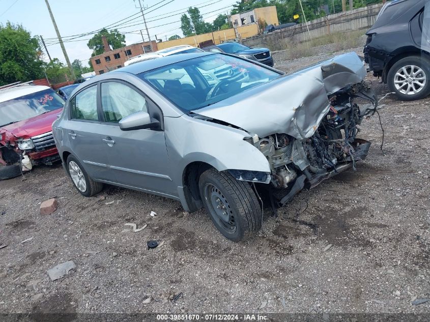 2012 NISSAN SENTRA 2.0 S