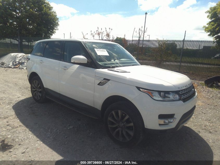 2015 LAND ROVER RANGE ROVER SPORT 3.0L V6 SUPERCHARGED HSE