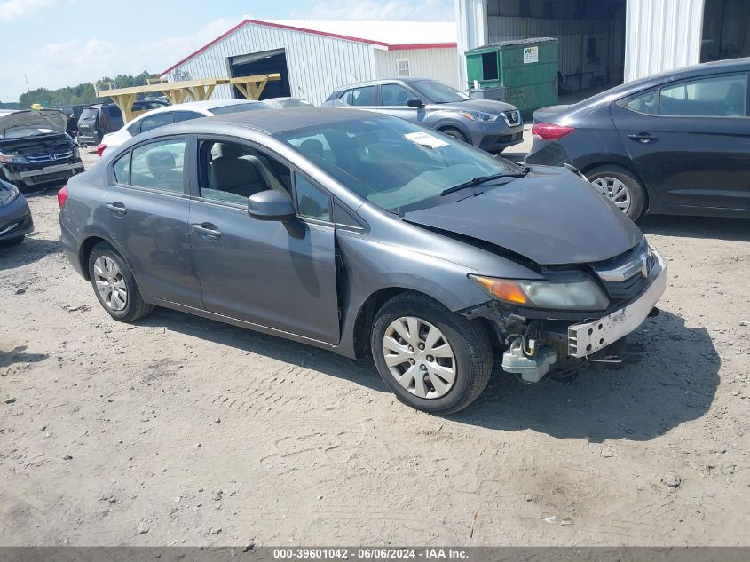 2012 HONDA CIVIC LX