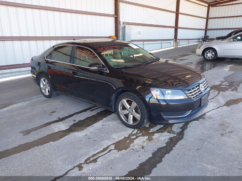 2013 VOLKSWAGEN PASSAT 2.0L TDI SE