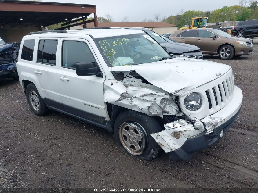 2015 JEEP PATRIOT SPORT