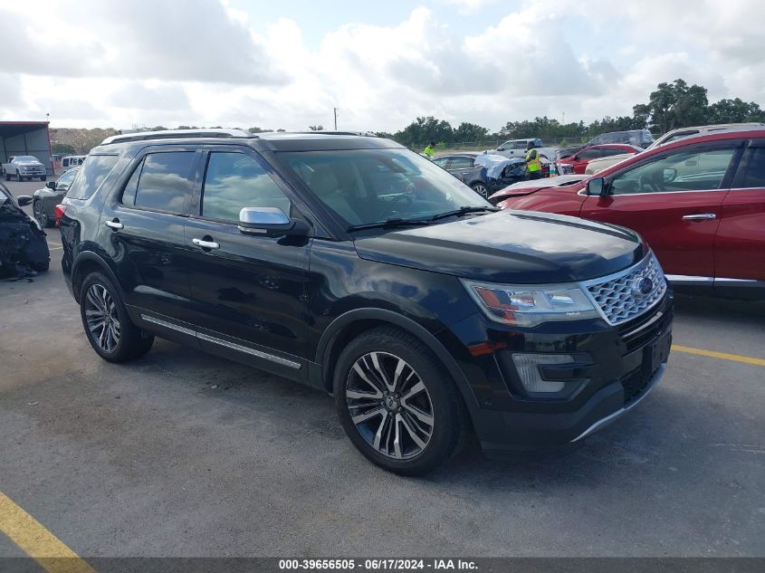 2016 FORD EXPLORER PLATINUM