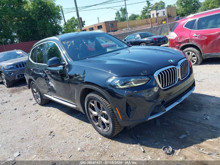 2022 BMW X3 XDRIVE30I