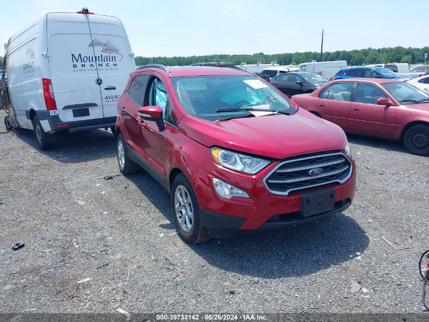 2019 FORD ECOSPORT SE