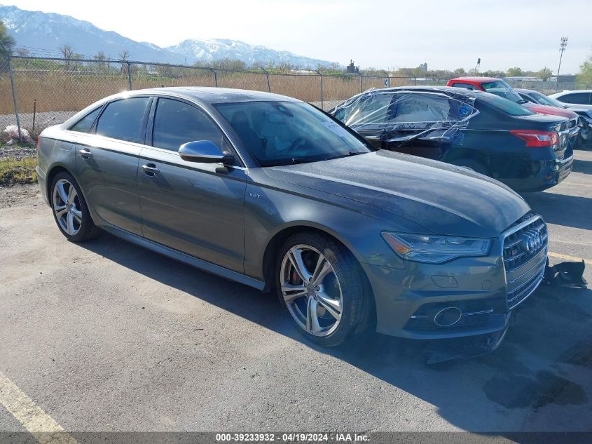 2016 AUDI S6 4.0T PREMIUM PLUS