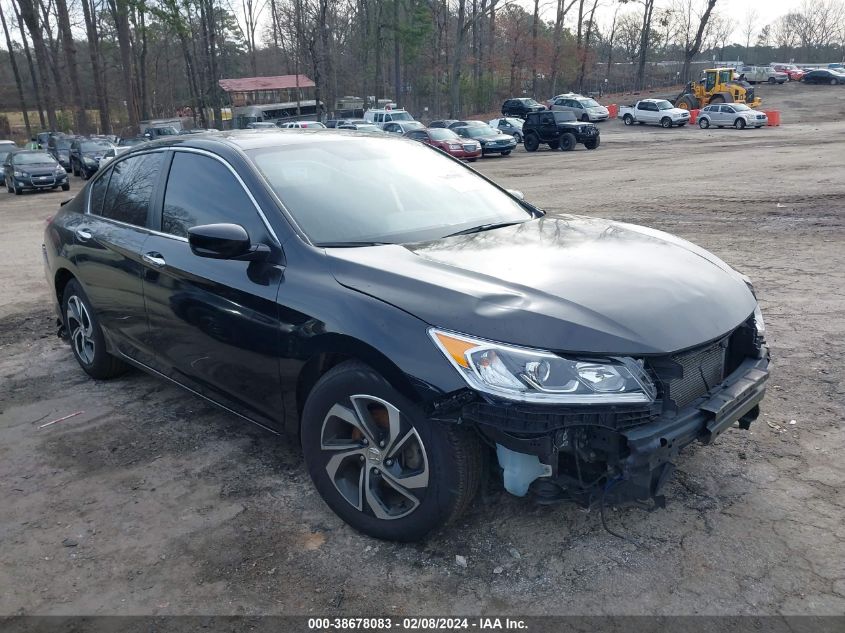 2017 HONDA ACCORD LX