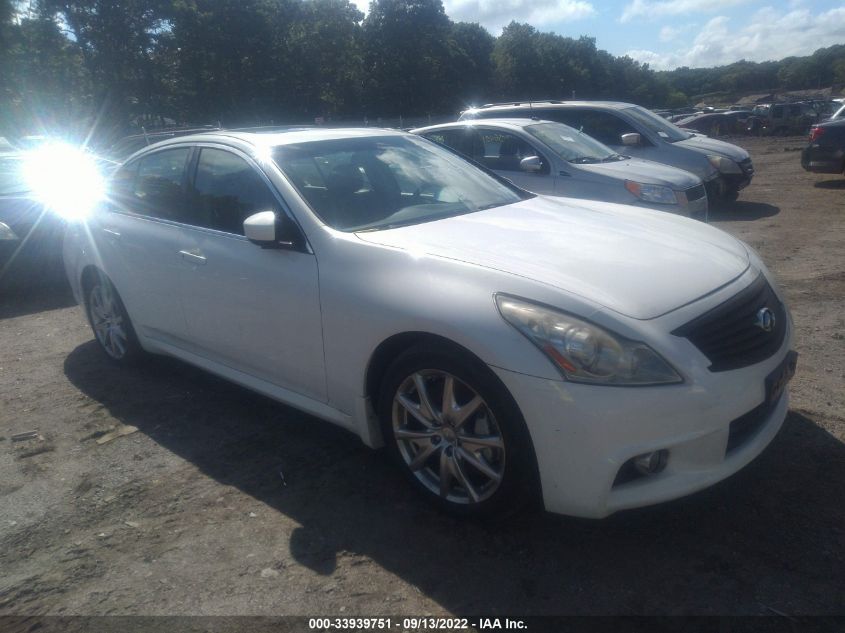 2012 INFINITI G37 SPORT