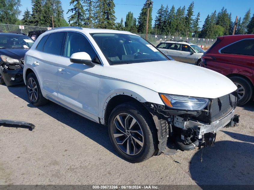 2021 AUDI Q5 PREMIUM 45 TFSI QUATTRO S TRONIC