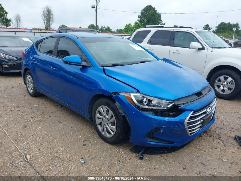 2017 HYUNDAI ELANTRA SE