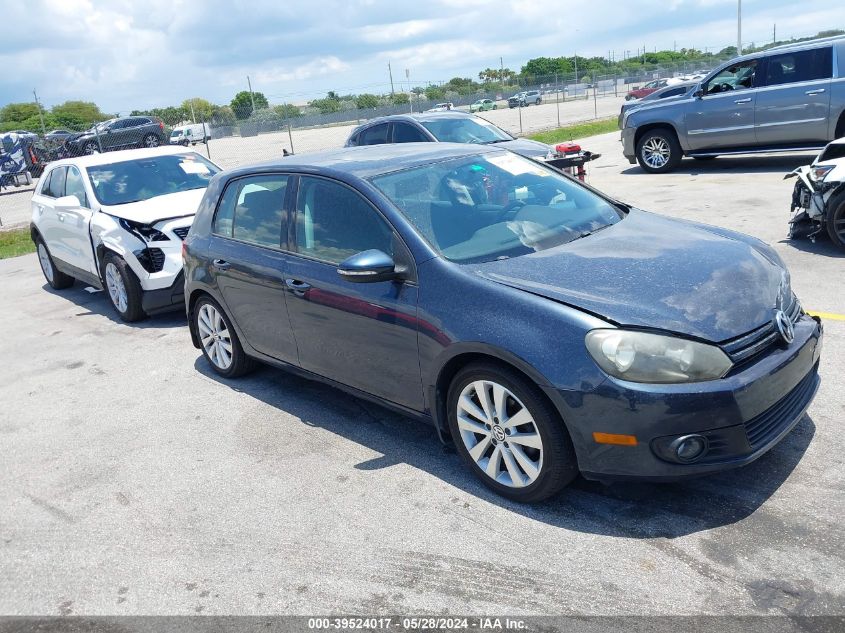 2013 VOLKSWAGEN GOLF 2.0L TDI 4-DOOR