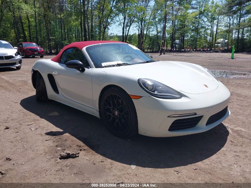 2017 PORSCHE 718 BOXSTER