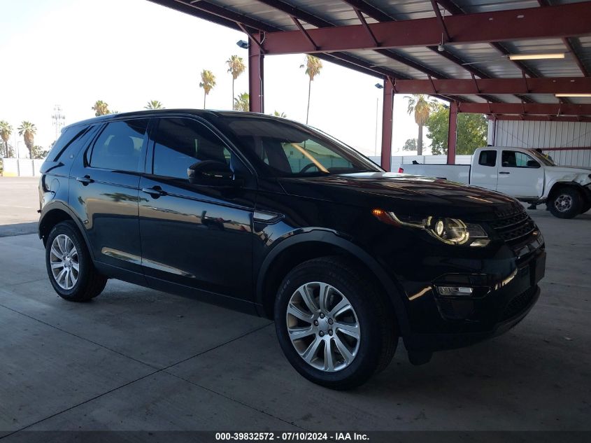 2019 LAND ROVER DISCOVERY SPORT SE