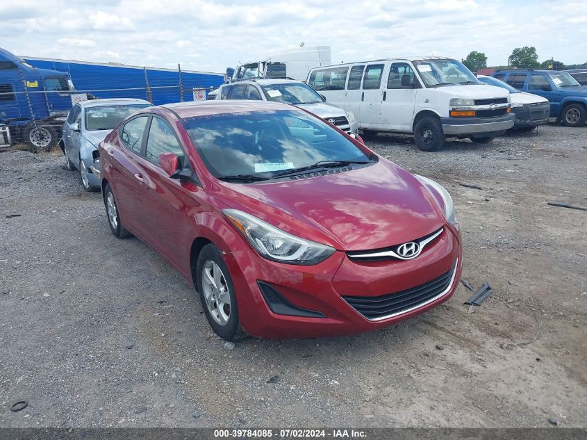 2014 HYUNDAI ELANTRA SE