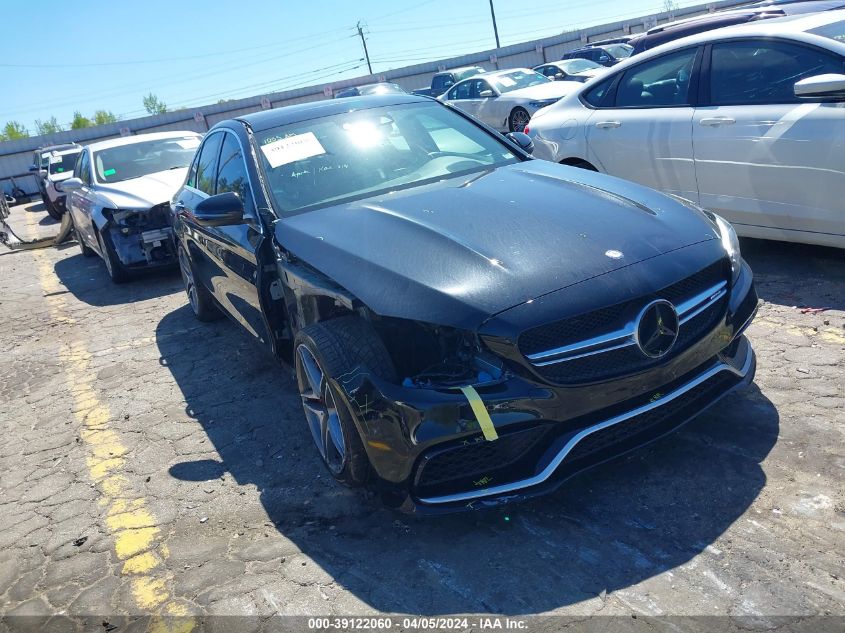 2016 MERCEDES-BENZ AMG C 63 S