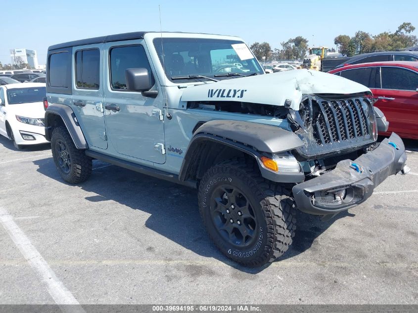 2023 JEEP WRANGLER 4XE 4X4