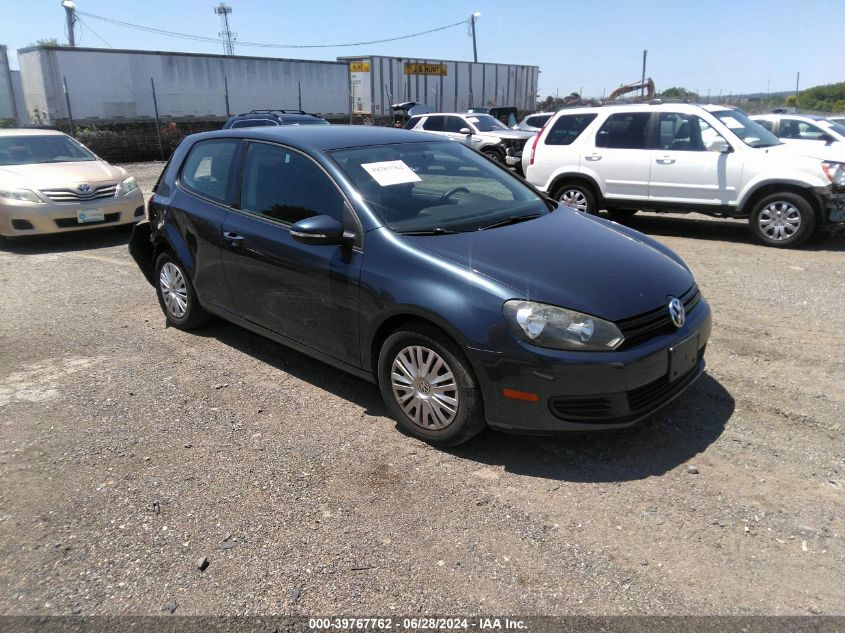 2012 VOLKSWAGEN GOLF 2.5L 2-DOOR