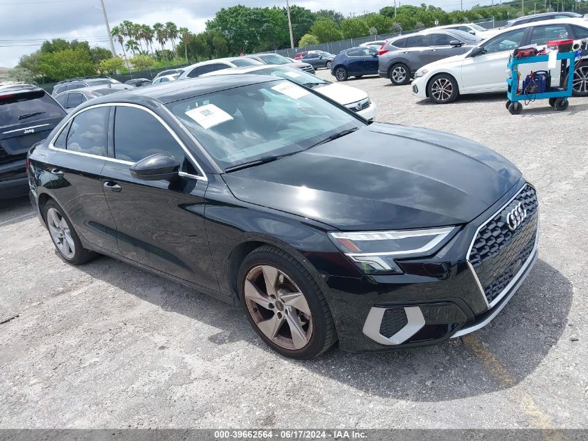 2023 AUDI A3 PREMIUM 40 TFSI FRONT-WHEEL DRIVE S TRONIC