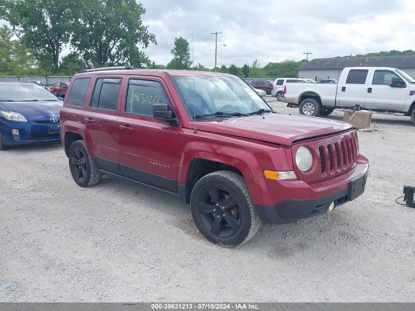 2012 JEEP PATRIOT LATITUDE