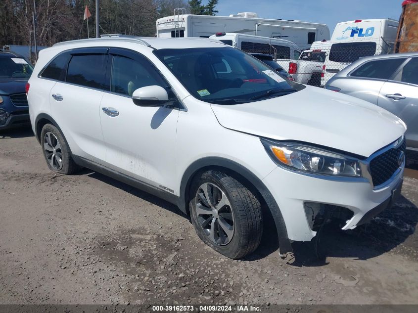 2016 KIA SORENTO 3.3L EX