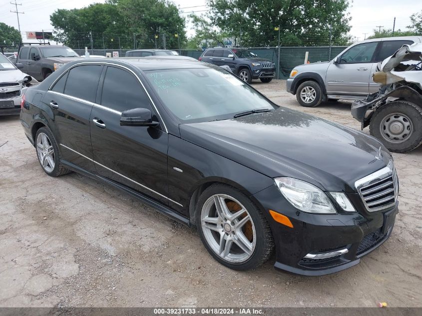 2012 MERCEDES-BENZ E 350