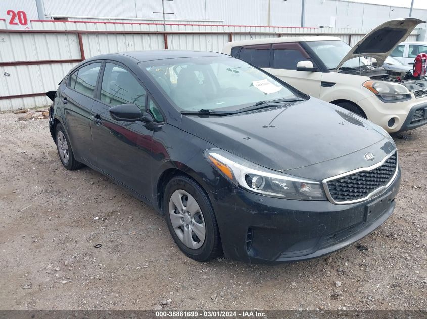 2018 KIA FORTE LX