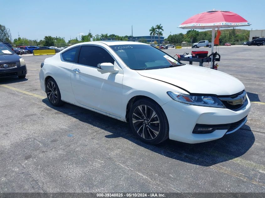 2016 HONDA ACCORD EX-L V-6