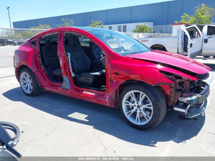 2022 TESLA MODEL Y LONG RANGE DUAL MOTOR ALL-WHEEL DRIVE