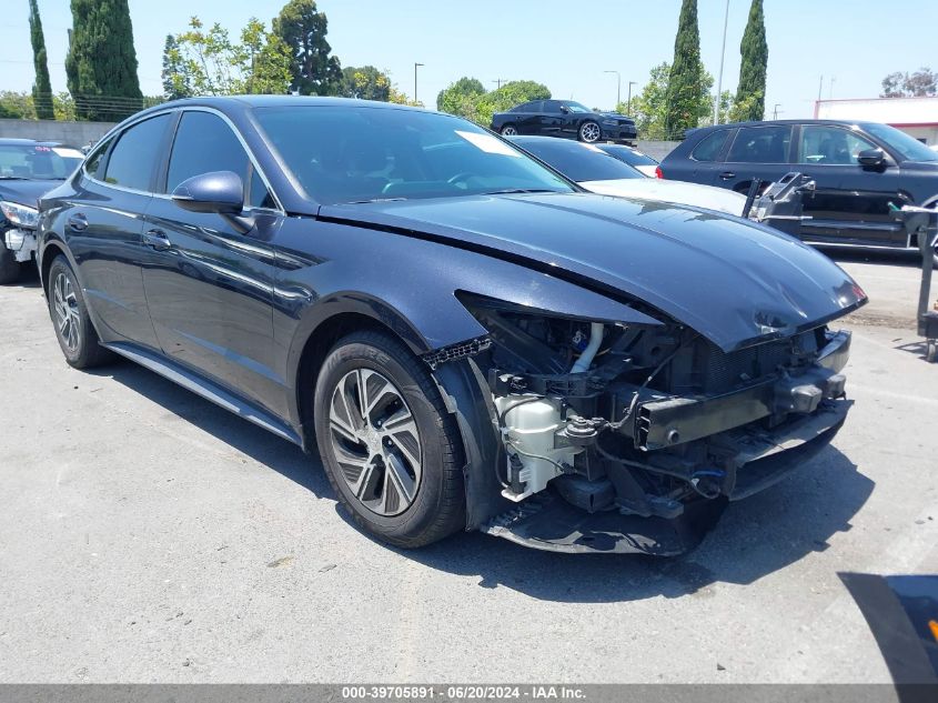 2020 HYUNDAI SONATA HYBRID BLUE