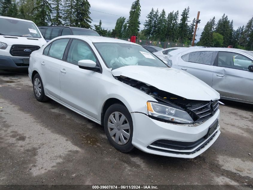 2017 VOLKSWAGEN JETTA SEDAN S