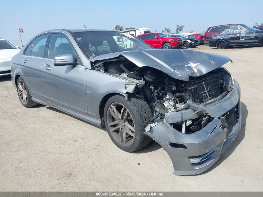 2012 MERCEDES-BENZ C 250 LUXURY/SPORT