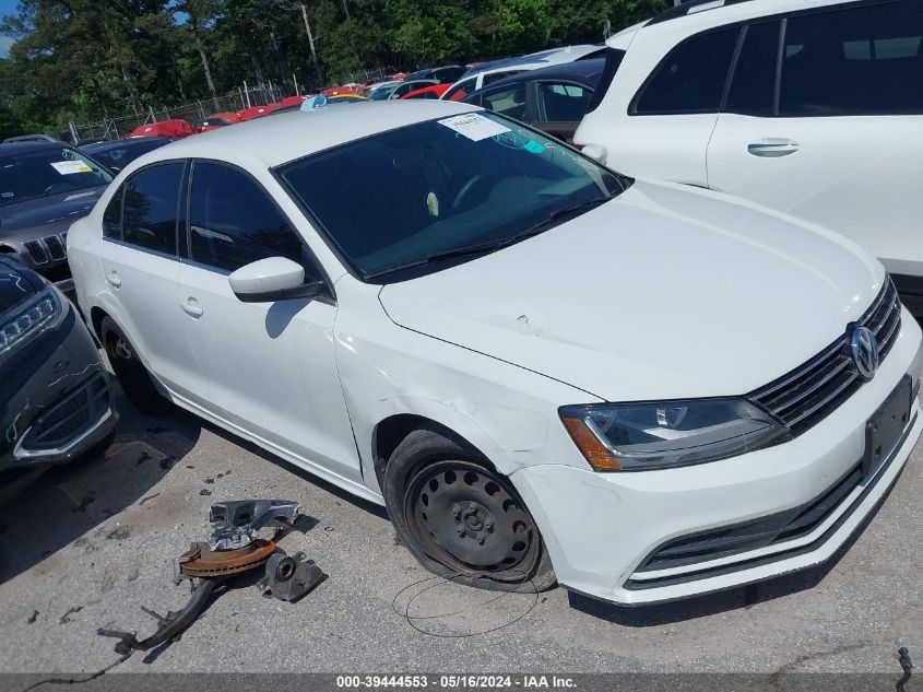 2017 VOLKSWAGEN JETTA 1.4T S