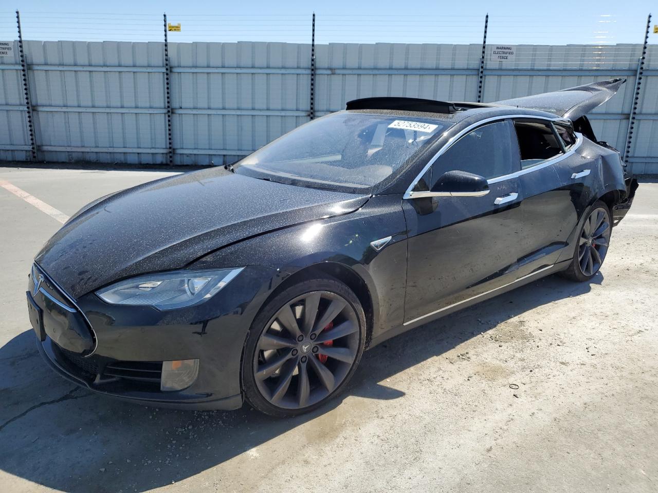 2015 TESLA MODEL S P85D