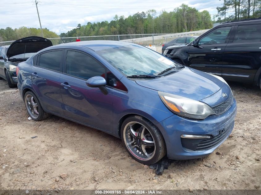 2016 KIA RIO LX