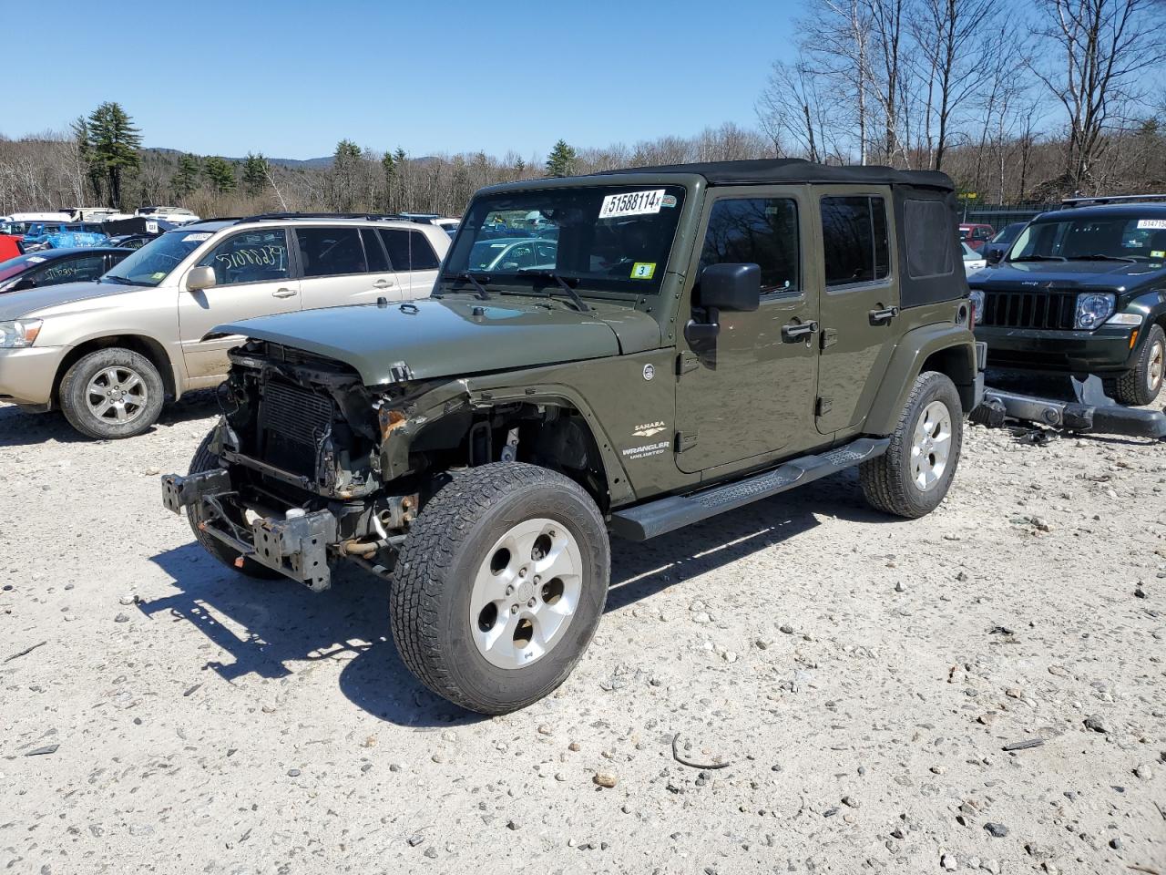 2015 JEEP WRANGLER UNLIMITED SAHARA