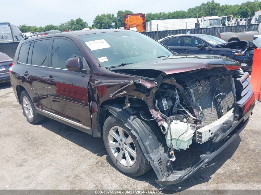 2012 TOYOTA HIGHLANDER SE V6