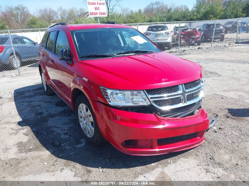 2020 DODGE JOURNEY SE VALUE