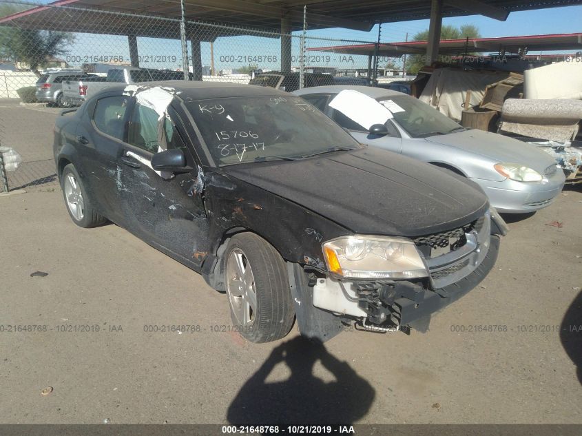 2012 DODGE AVENGER SXT