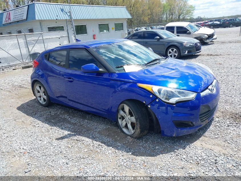 2012 HYUNDAI VELOSTER BASE W/BLACK