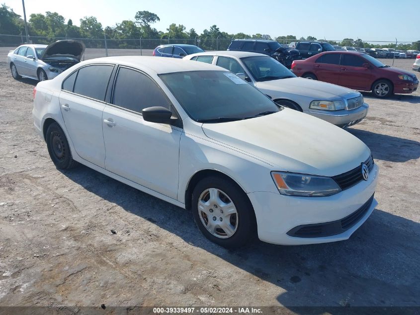 2011 VOLKSWAGEN JETTA 2.0L S