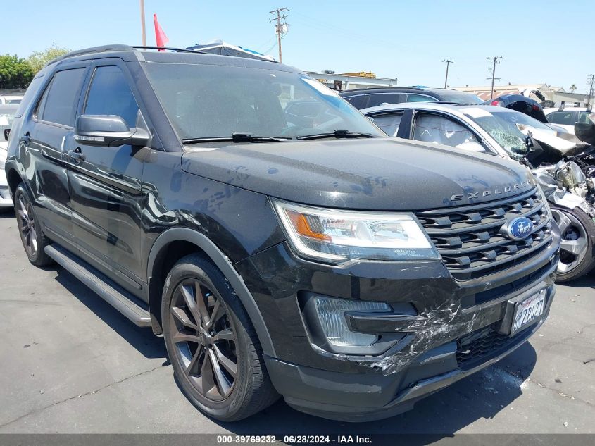 2017 FORD EXPLORER XLT