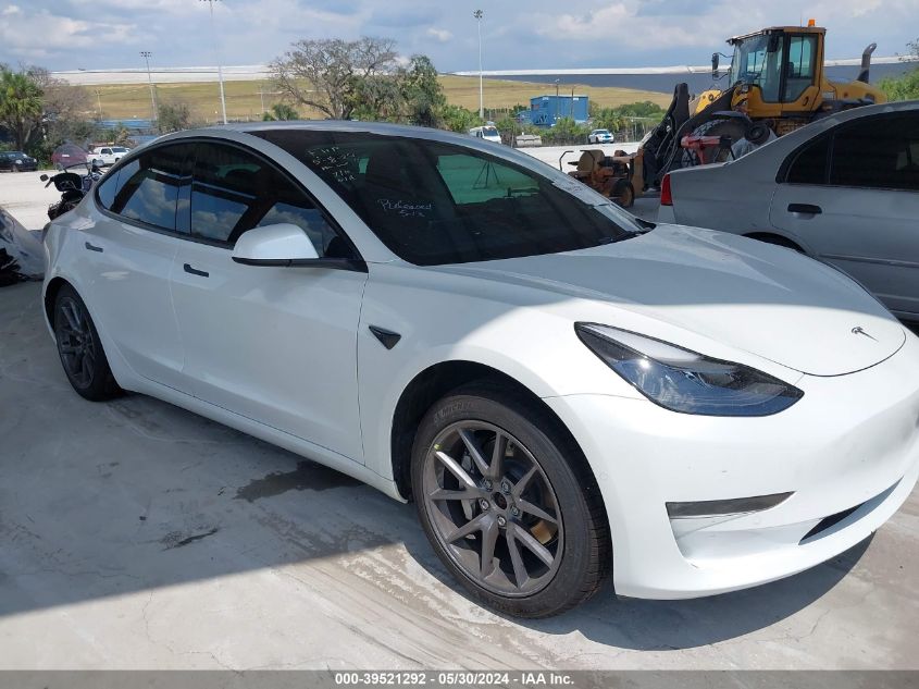 2022 TESLA MODEL 3 LONG RANGE DUAL MOTOR ALL-WHEEL DRIVE