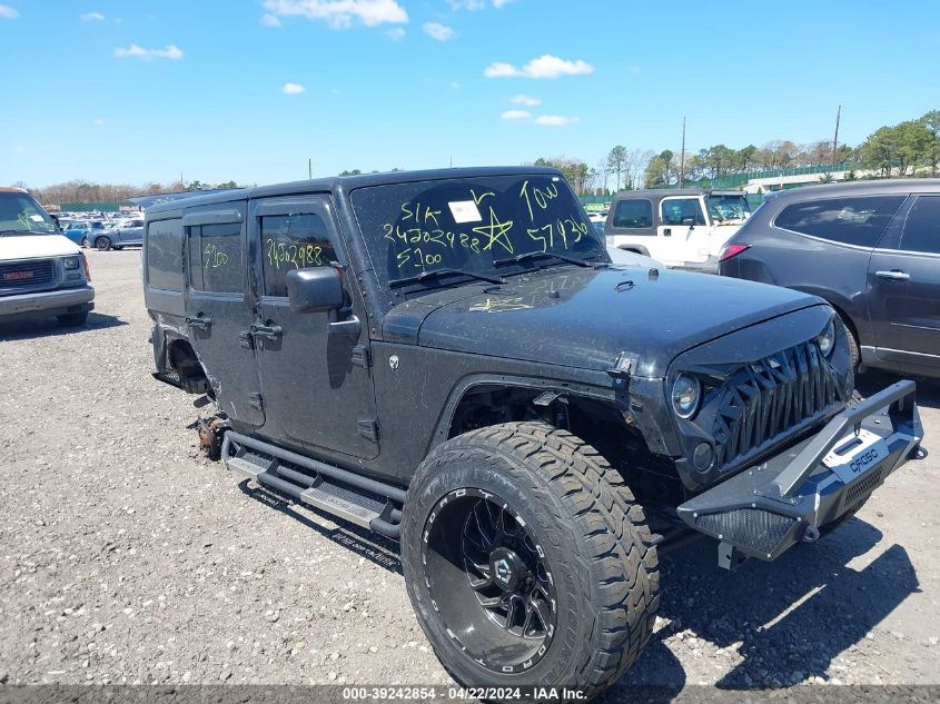 2016 JEEP WRANGLER UNLIMITED SPORT