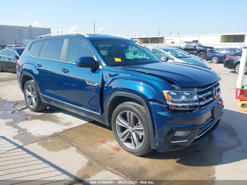 2019 VOLKSWAGEN ATLAS 3.6L V6 SE W/TECHNOLOGY R-LINE