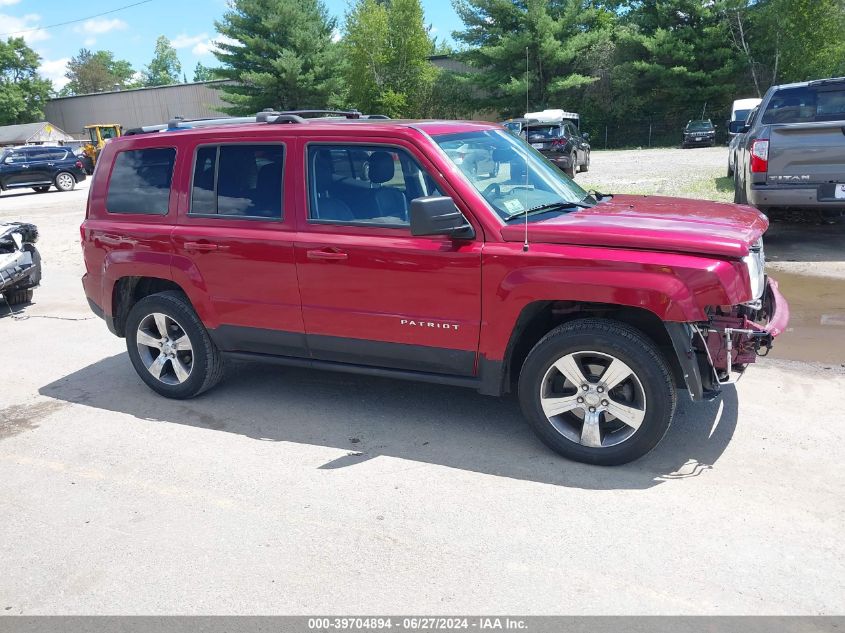 2016 JEEP PATRIOT HIGH ALTITUDE EDITION