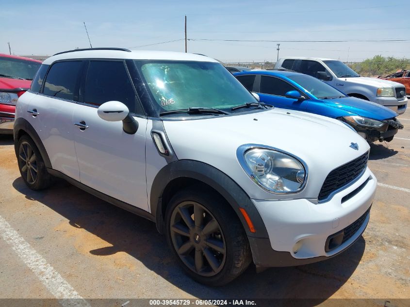 2012 MINI COOPER S COUNTRYMAN S COUNTRYMAN