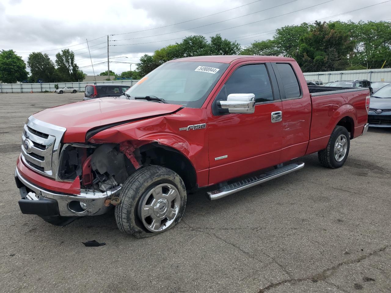 2011 FORD F150 SUPER CAB