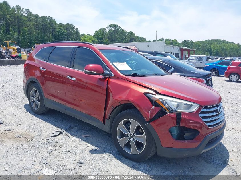 2013 HYUNDAI SANTA FE GLS