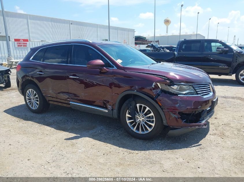 2017 LINCOLN MKX SELECT