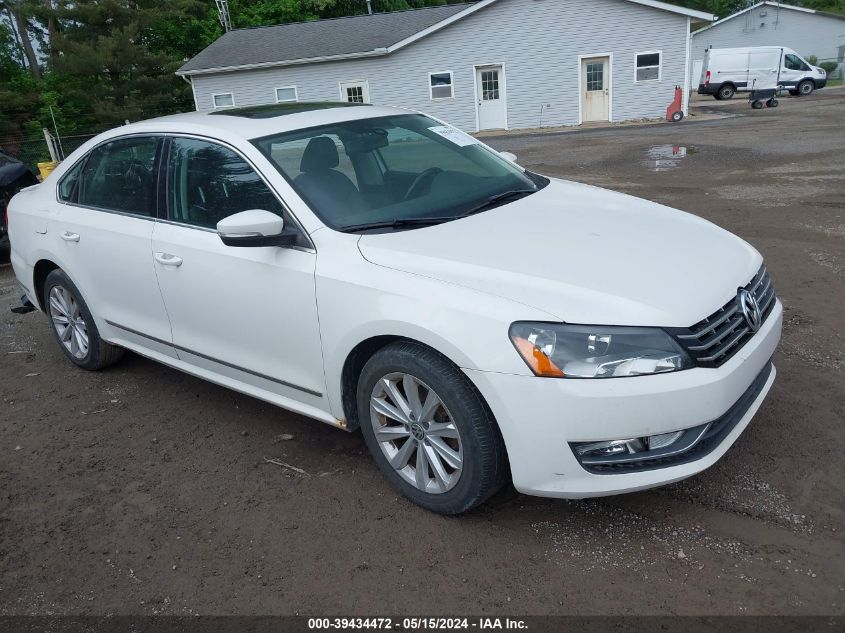 2013 VOLKSWAGEN PASSAT 2.5L SEL PREMIUM