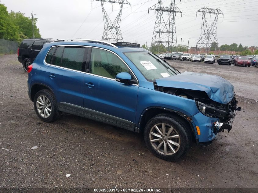 2017 VOLKSWAGEN TIGUAN 2.0T WOLFSBURG EDITION